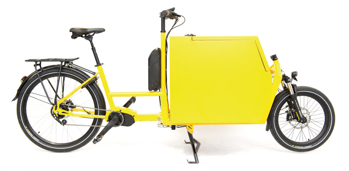 Bicicleta Electrica BCargo cu suport cargo
